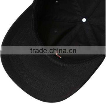 2016 New Design 100% Cotton Black Colour Metal Buckle Curved Brim 2d Embroidery Custom Men Baseball Promotional Hat photo-3