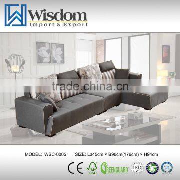 Adjustable Armrest Lounge Sofa Modern Bedroom Furniture