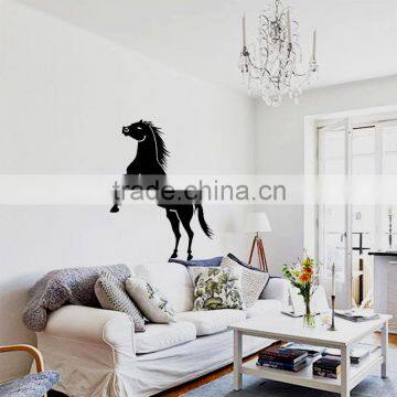 Promotional Home Decorations Black Vinyl Horse Wall Stickers for Kids photo-2