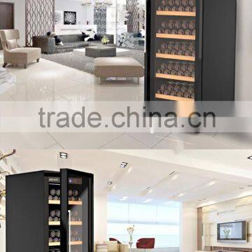 133L~490L 52~190 Bottles LED Temperature Control Compressor Wine Cellar With Glass Door Sicao Wine Cooler photo-4
