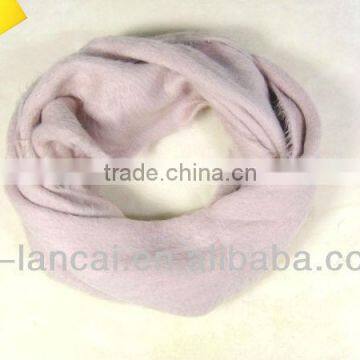 Fashion soft acrylic heavy brush loop scarf snood