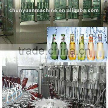 glass bottle beer filling line