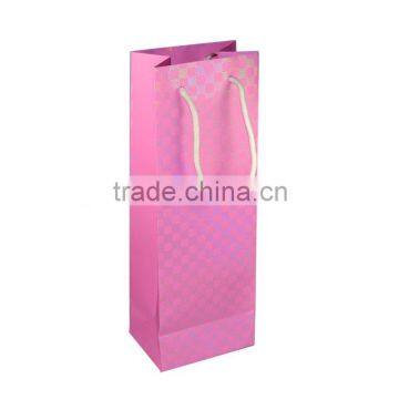 Cheap recyclable wine packaging paper bag food packing bag