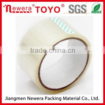 2 Inch wide 40m length transparent bopp carton sealing tape adhesive gum