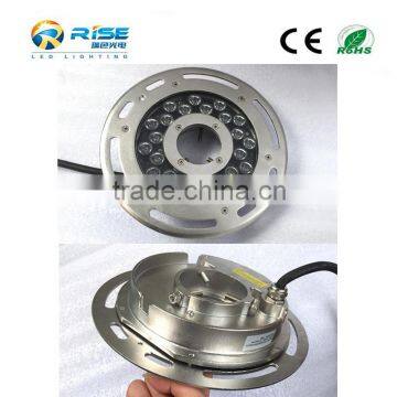 Fountain 18x3W RGB Full Color DMX 512 LED Fountain Light, 18x3W High Quality IP68 Stainless Steel LED Pond Pool photo-4