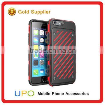 [UPO] New Design 2 in 1 Hard Plastic TPU+PC Mobile Phone Case for iPhone 6 6s