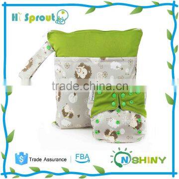 Digital Printed Pocket AIO Baby Cloth Diapers