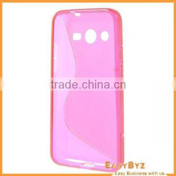 S Curve Soft TPU Gel Case for Samsung Galaxy Core 2 G355H