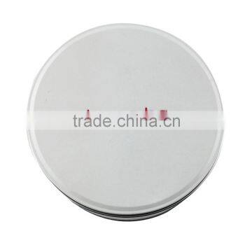 Round tin box for towel packing, round tin containers