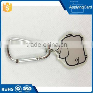 Waterproof rfid irregular shape epoxy card /epoxy card with hole punch