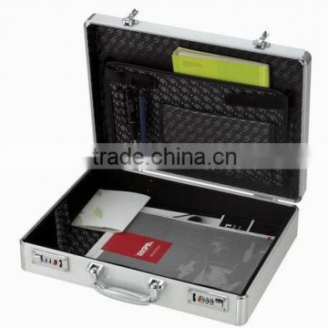 Aluminium multi-usage Metal carrying laptop Suitcase XB-BF0802