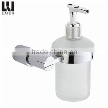 simple design zinc chrome bathroom accessories set soap dispenser 5138A