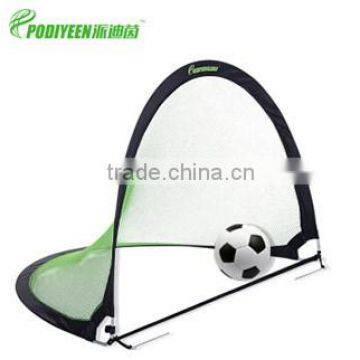 Podiyeen Protable pop up soccer goal set(1 goal, carrying bag, ball, inflator) size 72*40*40 inches