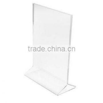 Thick Acrylic Vertical Sign Holder, Ad Frames 8.5 x 11 - Pack of 6(AF-B-0226)