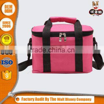 Polyester Promotional customize insulated lunch cooler bag for insulin