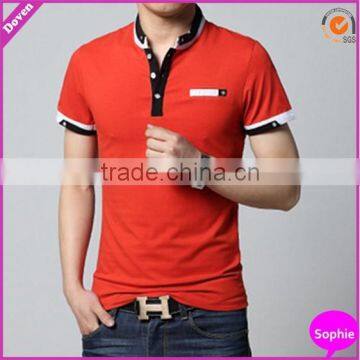 Slim fit men english style polo shirt