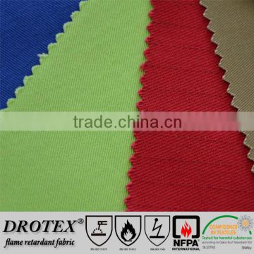 ASTM F1506 fire retardant cotton nylon arc flash protection fabric