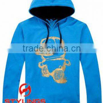 Microfiber Mens Cheap Fleece Hoodie Jacket photo-2