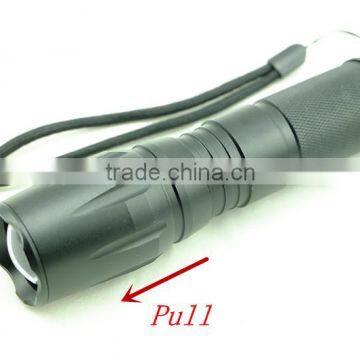 XM-L T6 led flashlight torch, tactical flashlight 500 lumens led,high power led torch flashlight