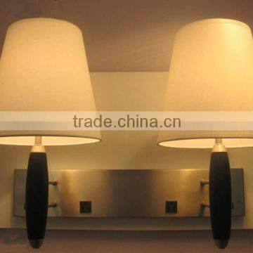 Double Modern Wooden Wall Sconce