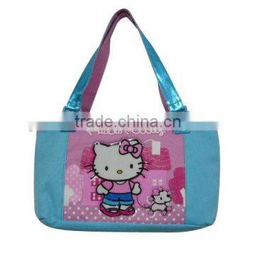 2015 Top Quality Girls Handbag Pretty Style Hello Kitty Handbag