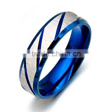 High Polished Plated Rings 3 Colors Mens Rings Simple Stainless Steel Fashion Rings Jewelry photo-3