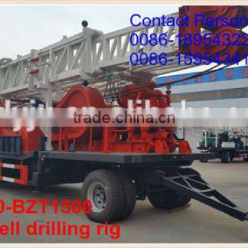 Trailer Type Water Well Drilling Machinery 1000m photo-4