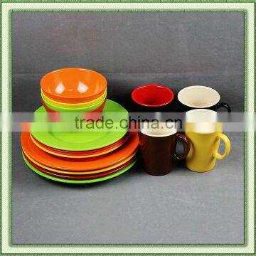 16pcs Melamine Dinner Set