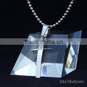 18K Gold Color Jesus Pendant Cross Necklace photo-4