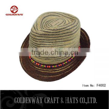 Fashion new design mix color paper straw hats