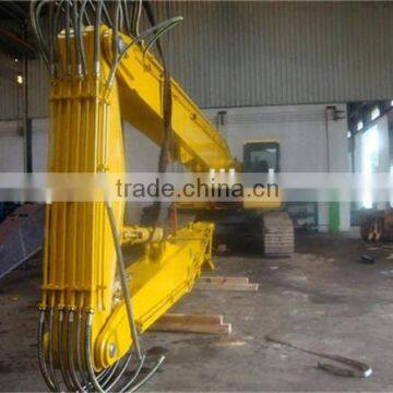 Excavator long reach boom arm bucket with cylinder high reach demolition for Cat330/Cat335