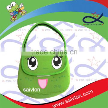 Promotional insulated kids lunch bag with shoulder strap