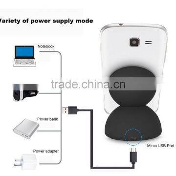 Qi-Standard 9V Wireless Fast Charger With LED Indicator For Smart Phones photo-2