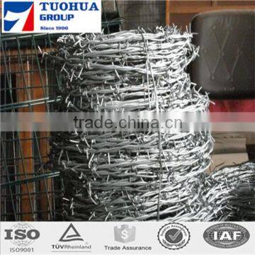 weight of barbed wire per meter length galvanized barbed wire