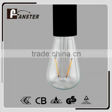 2016 hot sale new type LED bulbs save energy LED filament bulbs ST64