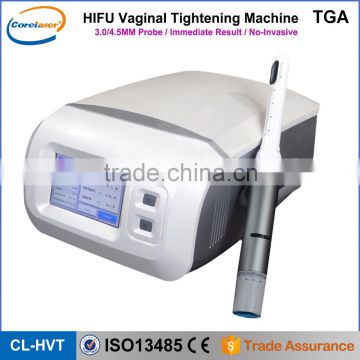 Anti-aging Hifu Vaginal Tightening Machine/ 300W Vaginal Rejuvenation Machine With Hifu Technology High Frequency 