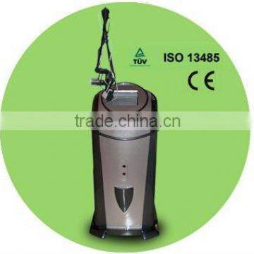 CO2 RF/glass fractional medical laser hair removal