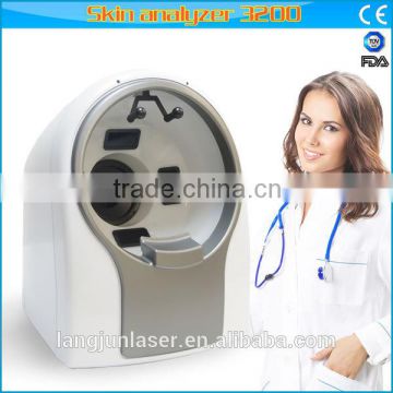 Hot sell magic mirror facial 3d skin analyzer