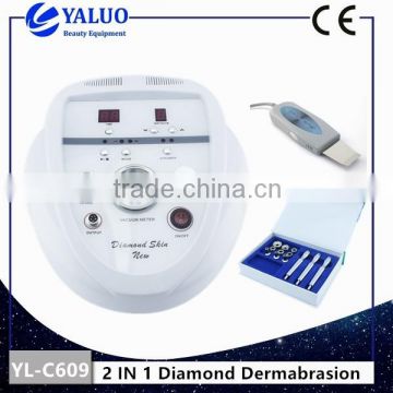 2 IN 1 diamond dermabrasion beauty machine with skin scrubber