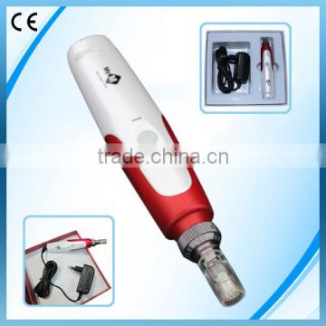 Cosmetic best choose automatic adjustment Micro needle therapy electric derma skin roller/dermaroller-EL011