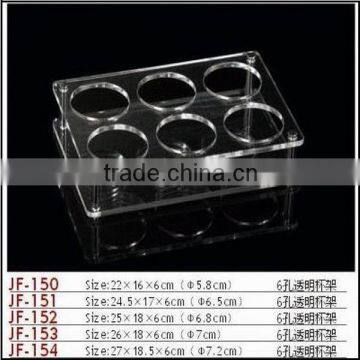 Plastic red wine rack