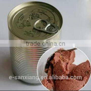 high quality wet pet food in can / tin