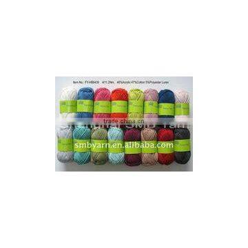 100% carded cotton spun yarn