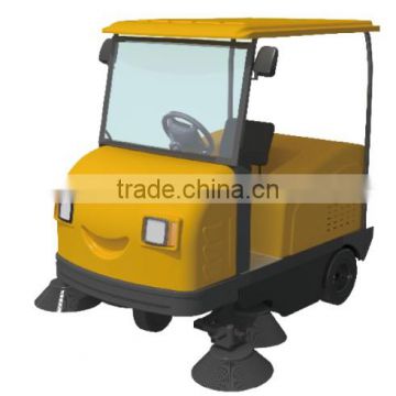 small street rider sweeper, vacuum sweeping jet sweeper, vacuum road sweeper