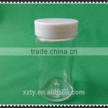 75ml glass cylinder straight side bottle with screw cap for chilli powder