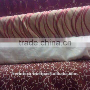 latest printed sofa polyester fabric