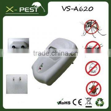 X-pest VS-326 AC multiple Insect electronic transonic zap plug-in pest bug insect reject repeller with night light