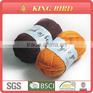 100 acrylic yarn Cheap hand knitting yarn best acrylic yarn