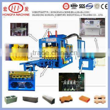 Uzbekistan QT6-15B brick making machine,kenya concrete block machine, hollow brick machinery