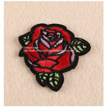 Beautiful Embroidery Flower Patches for Garment. photo-4